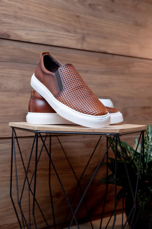 Chaussures Slip-On Homme en Cuir – Élégance & Confort Quotidien