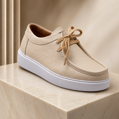 Chaussure en cuir confort raffiné