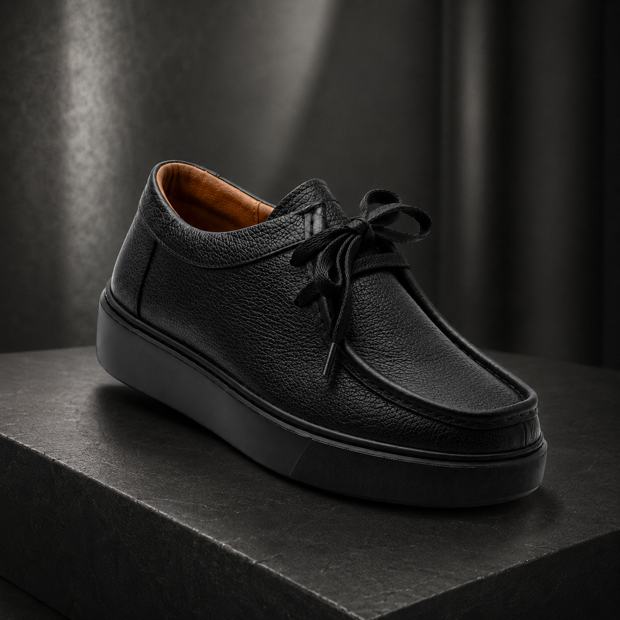 Chaussure en cuir confort raffiné
