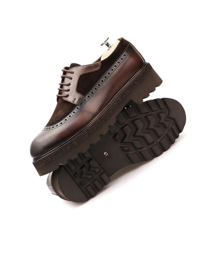 CHAUSSURES DÉCONTRACTÉES CLASSIQUES EN CUIR VÉRITABLE BAGER POUR HOMMES
