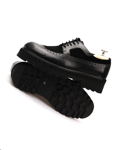 CHAUSSURES DÉCONTRACTÉES CLASSIQUES EN CUIR VÉRITABLE BAGER POUR HOMMES